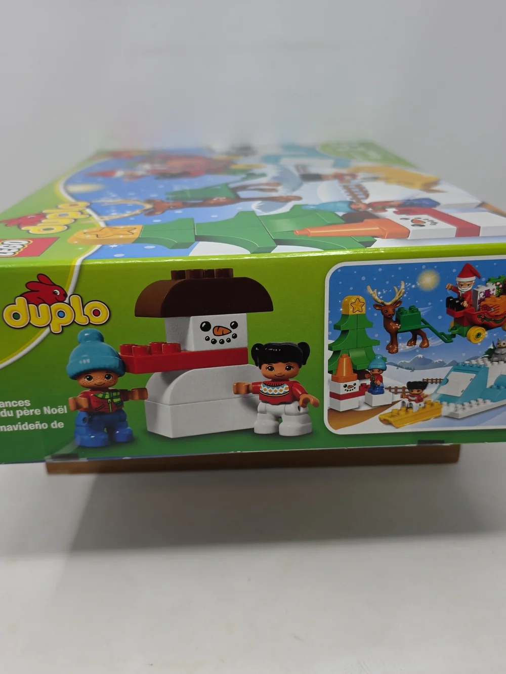 Lego Duplo Santa Sleigh Set - Red, Green & Yellow
